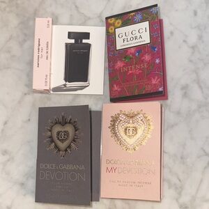 Dolce & Gabbana, Gucci & Narciso Rodriguez Perfume Samples